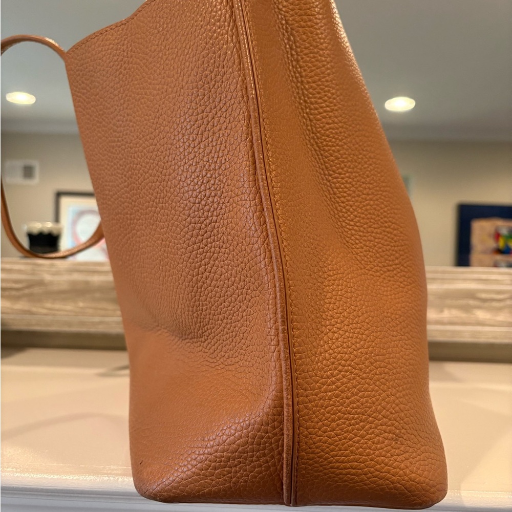 Tory Burch Brown Leather Tote - Picture 4 of 8